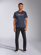 Navy White Orange