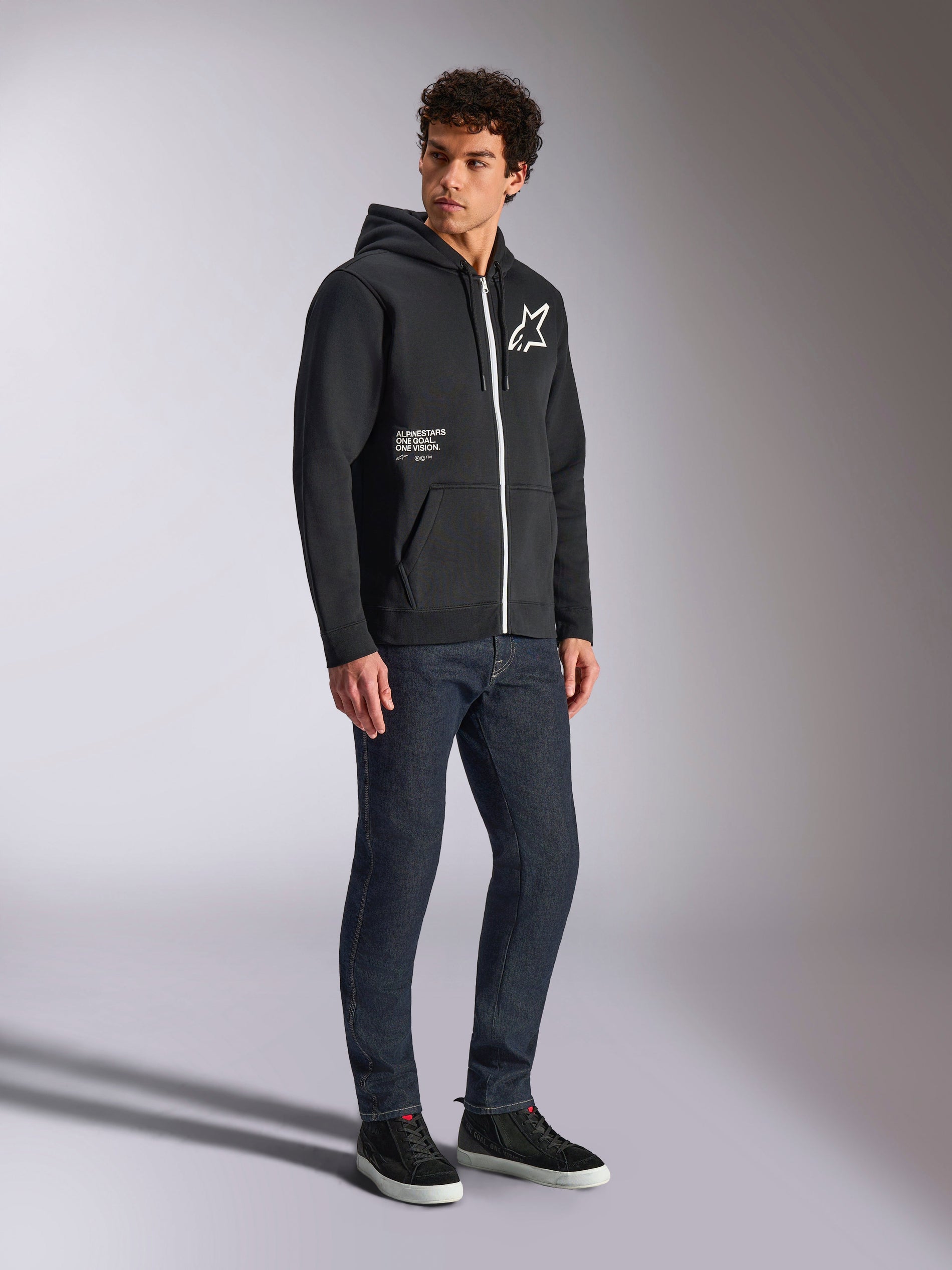 Sweat À Capuche Transverse