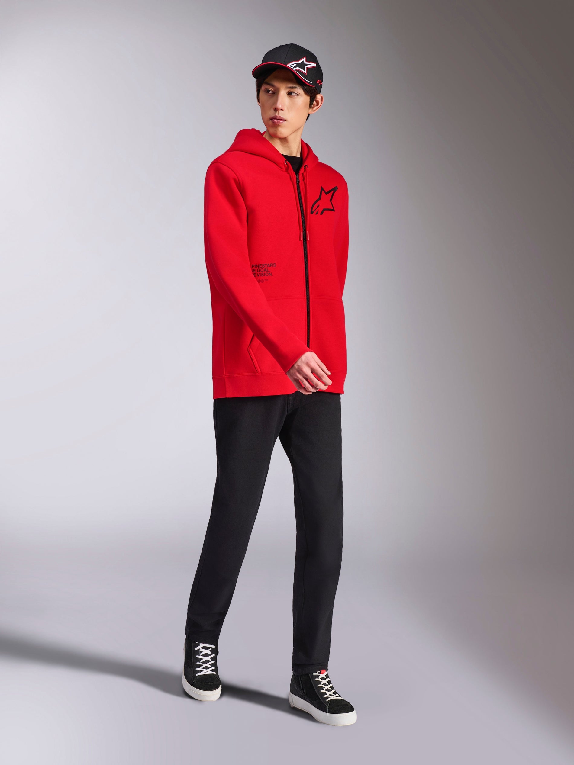 Sweat À Capuche Transverse
