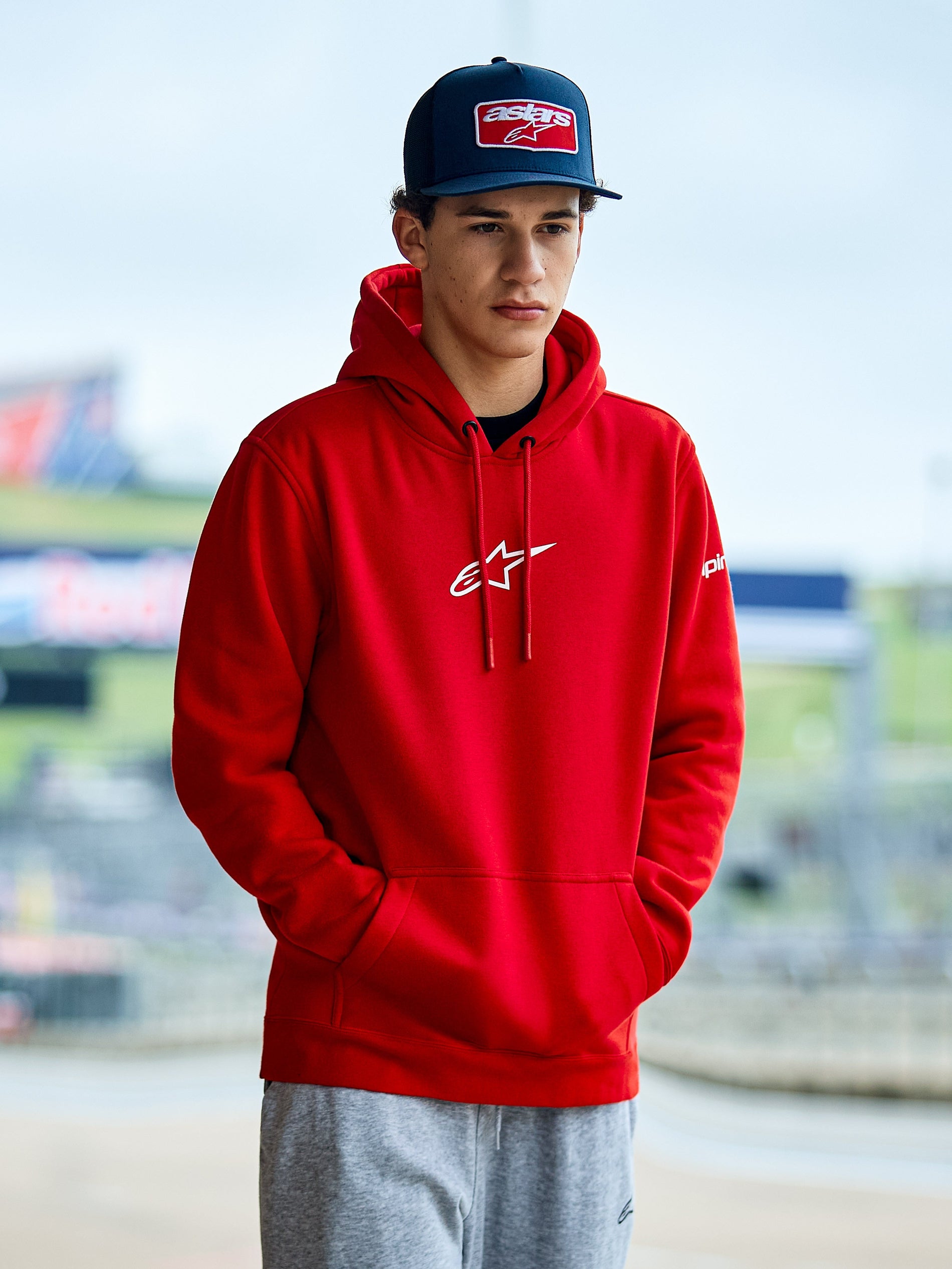 Sweat À Capuche Frontal