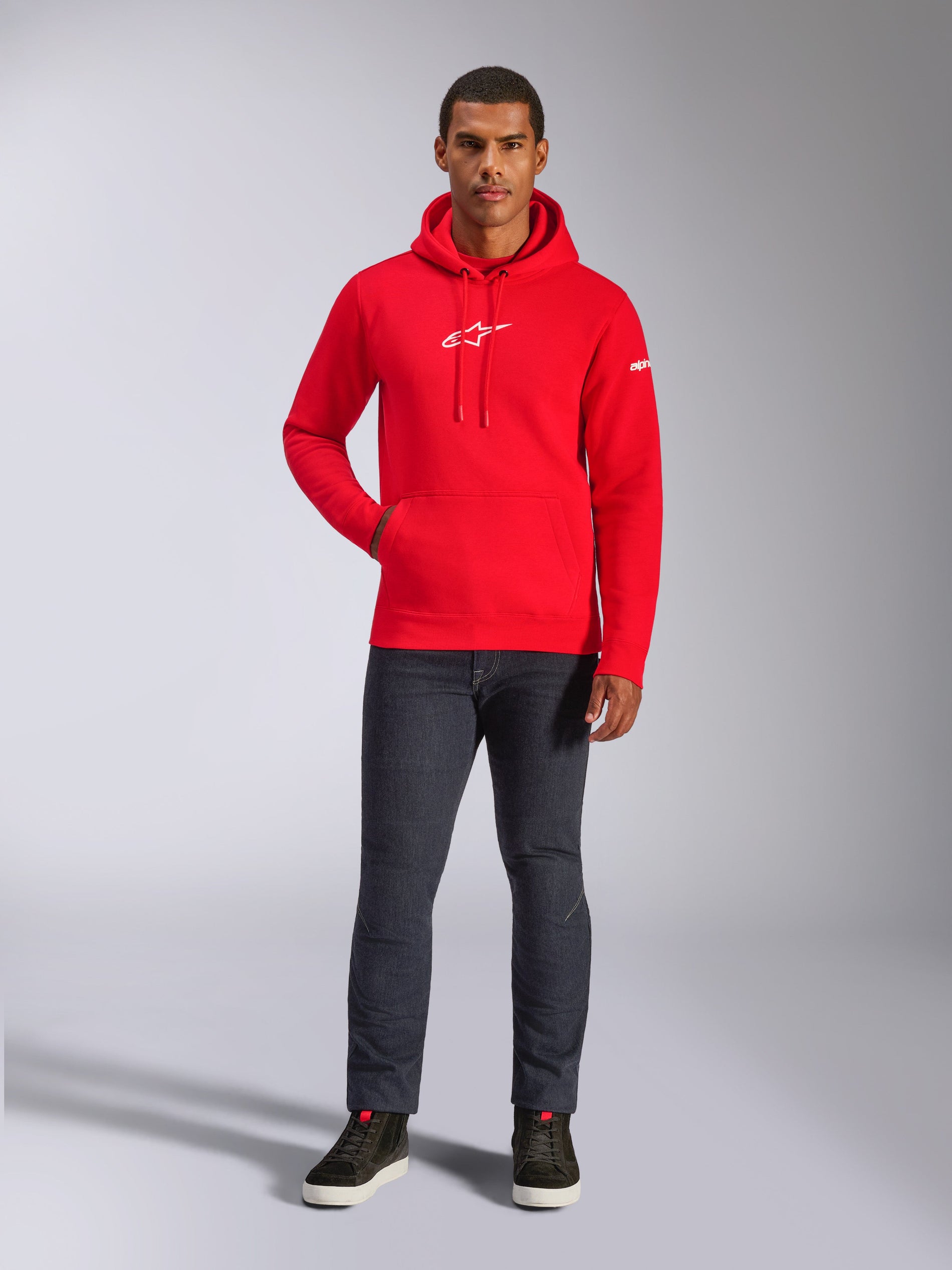 Sweat À Capuche Frontal