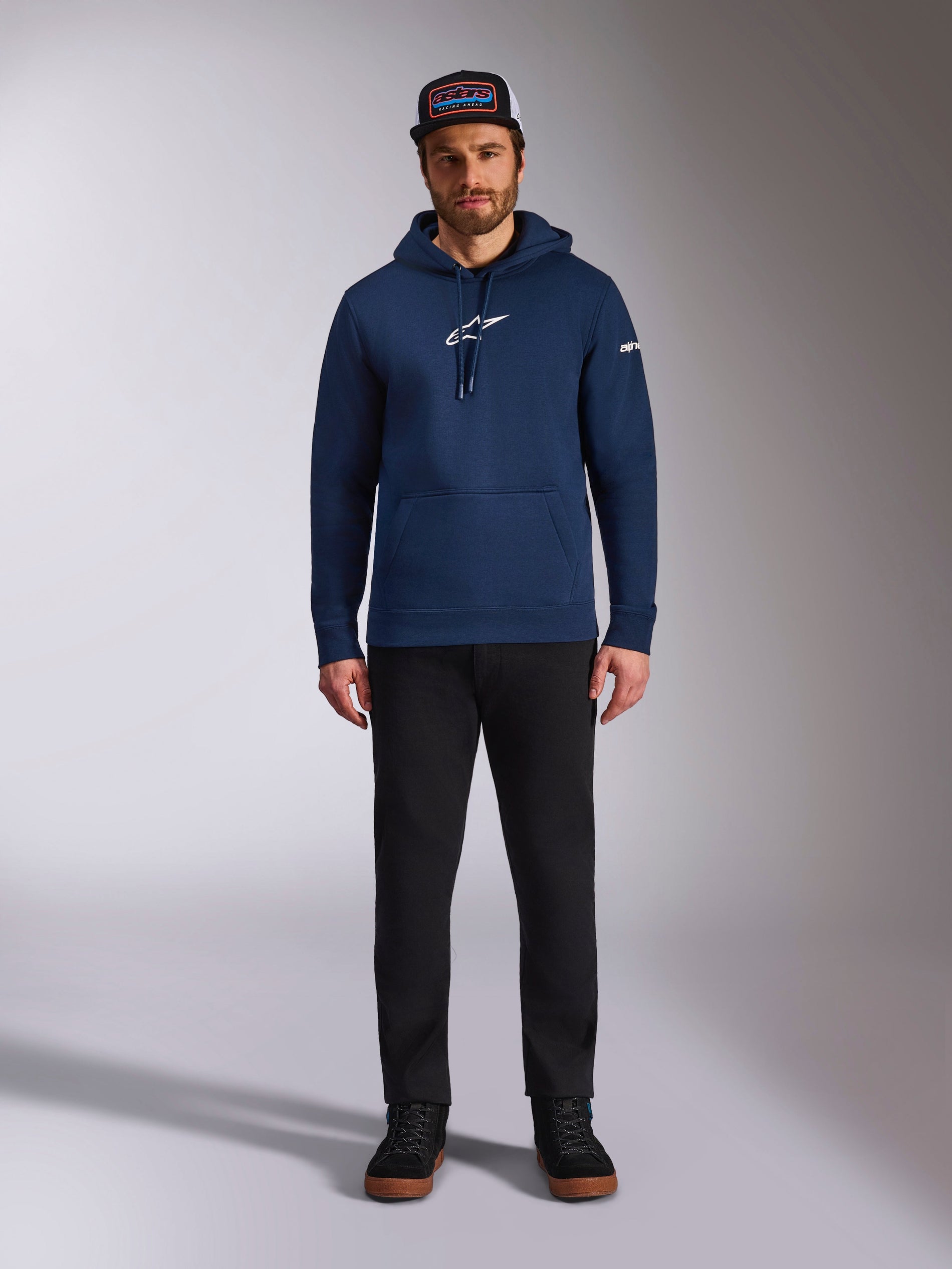 Sweat À Capuche Frontal