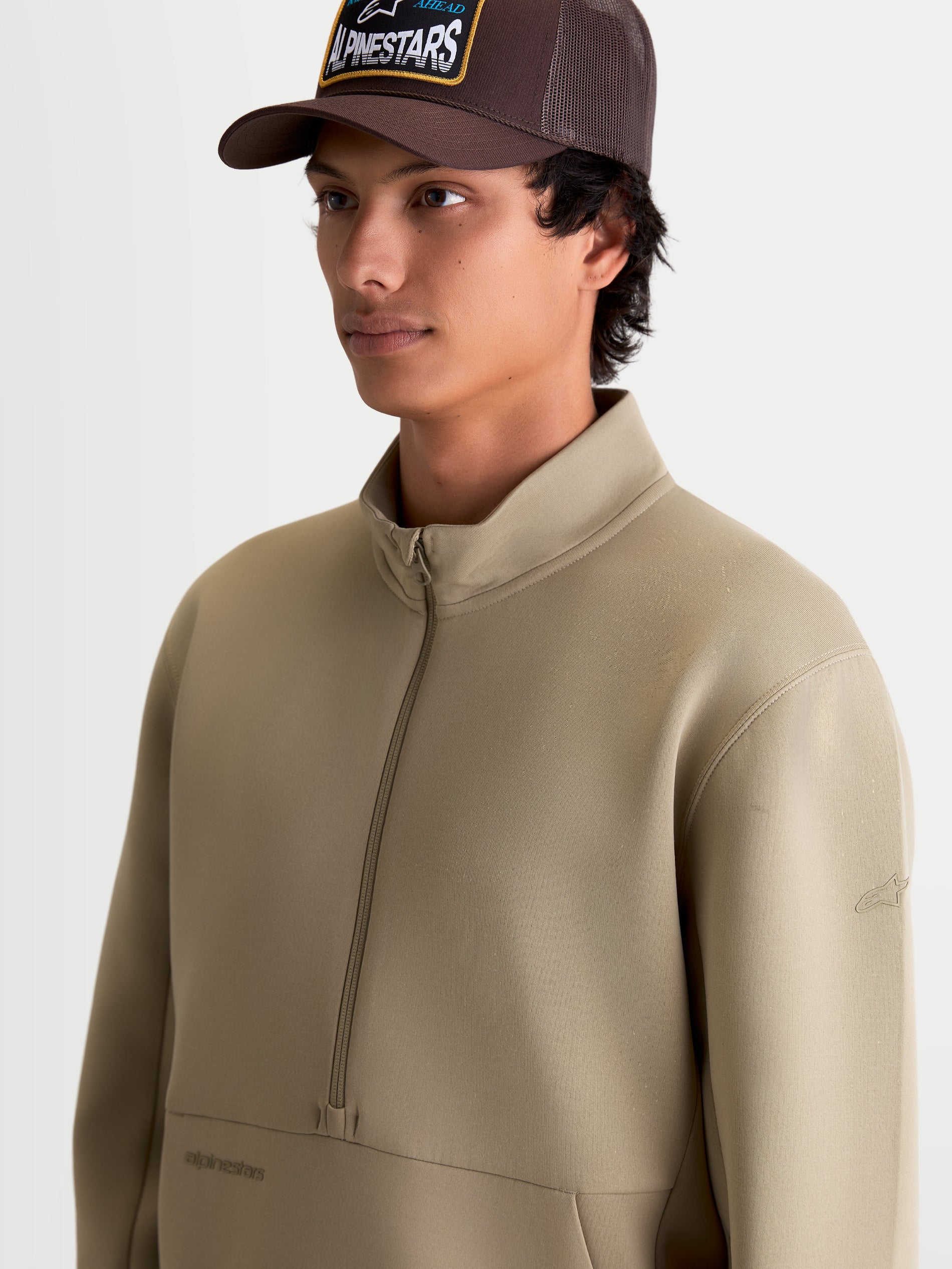 Sweatshirt Demi-Zip Apera