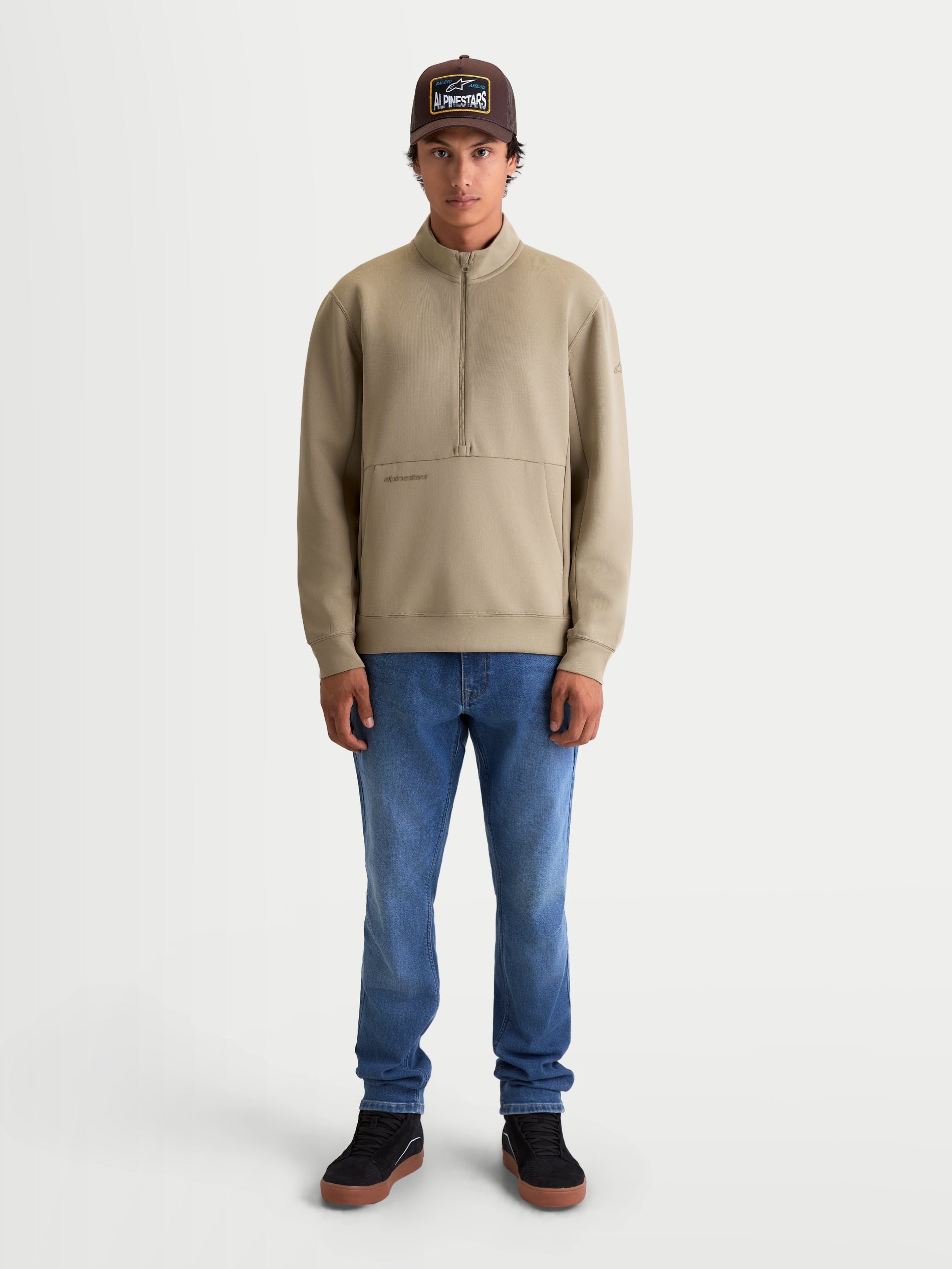 Sweatshirt Demi-Zip Apera