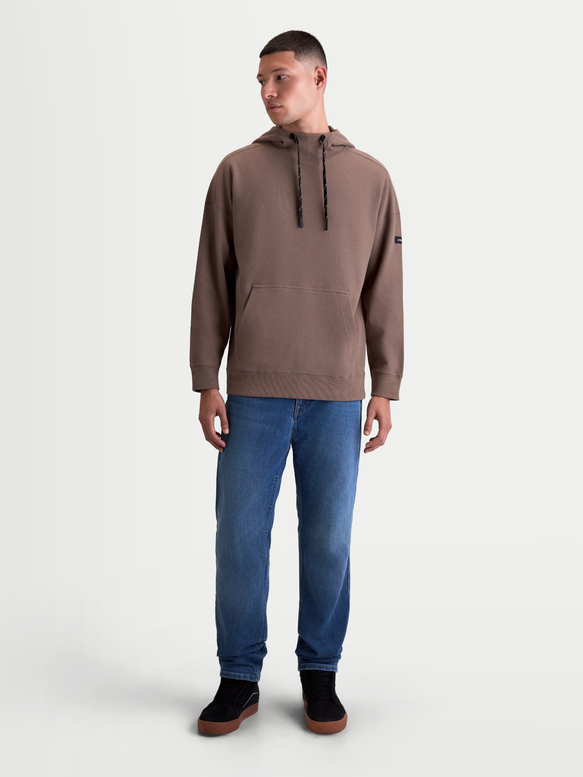 Sweat À Capuche Textured Oversized Camino