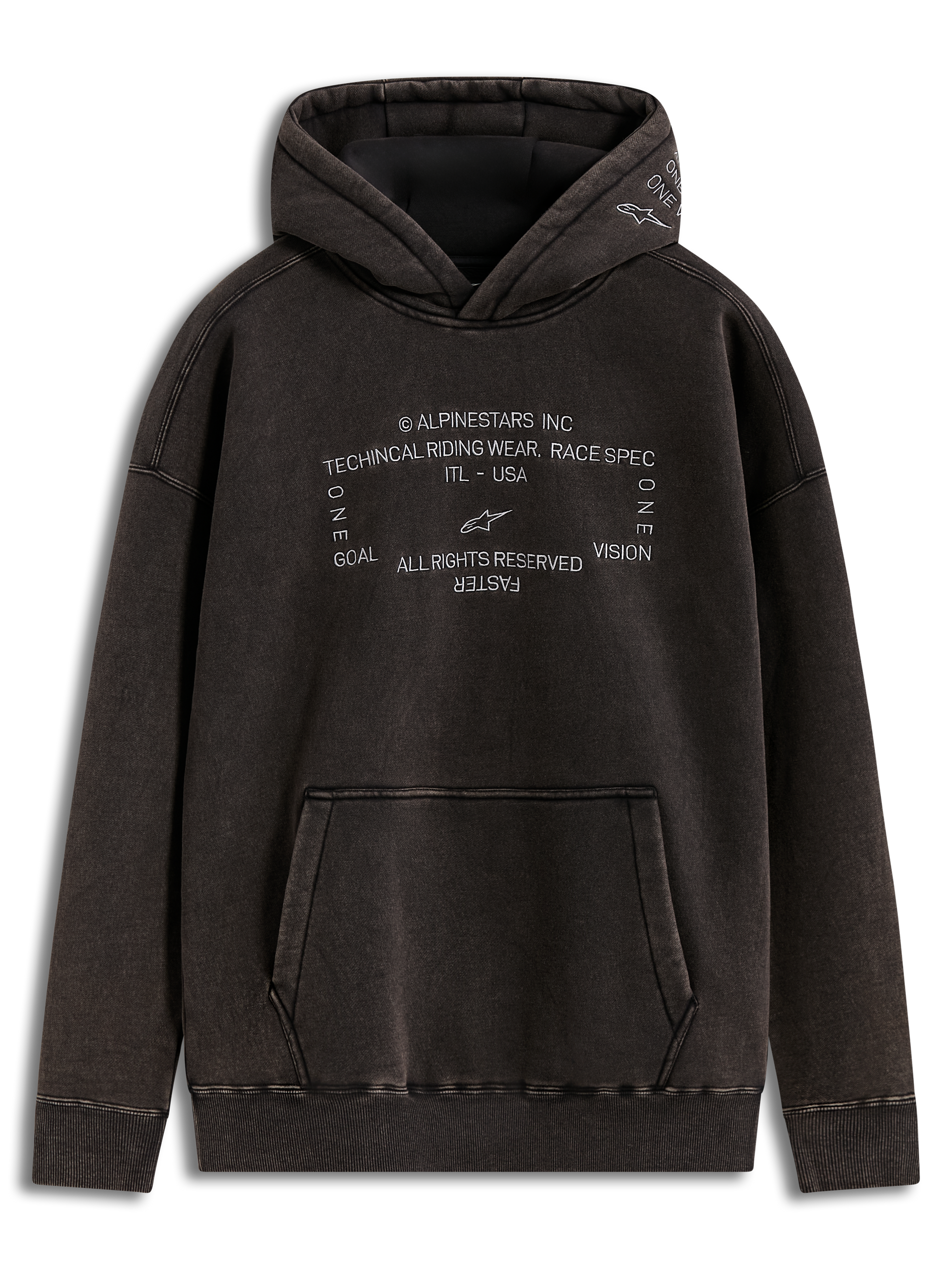 Sweat À Capuche Infinite Washed Oversize