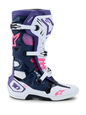 White Violet Navy Blue Pink Fl