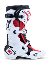 White Black Bright Red