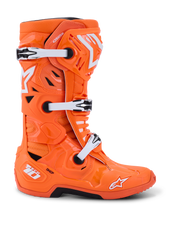 Orange Fluo Black White