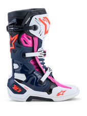 Dark Blue White Black Fuxia