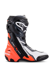 Noir Rouge Fluo Blanc Gris
