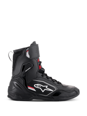 Noir Gris Rouge vif