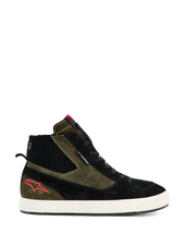 Military Green Black Off White