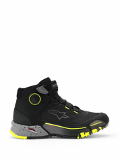 Black Dark Gray Yellow Fluo