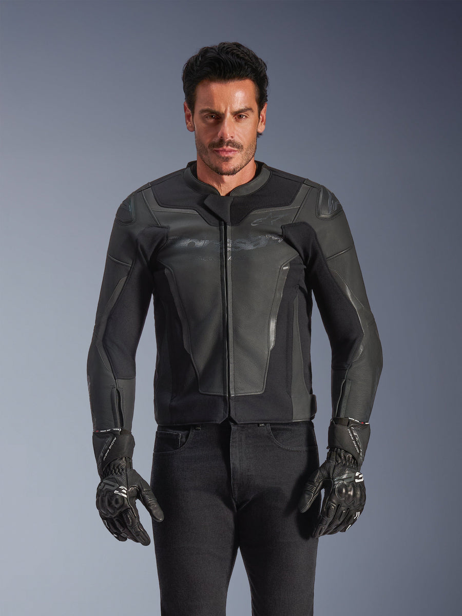 Veste En Cuir GP Force V2