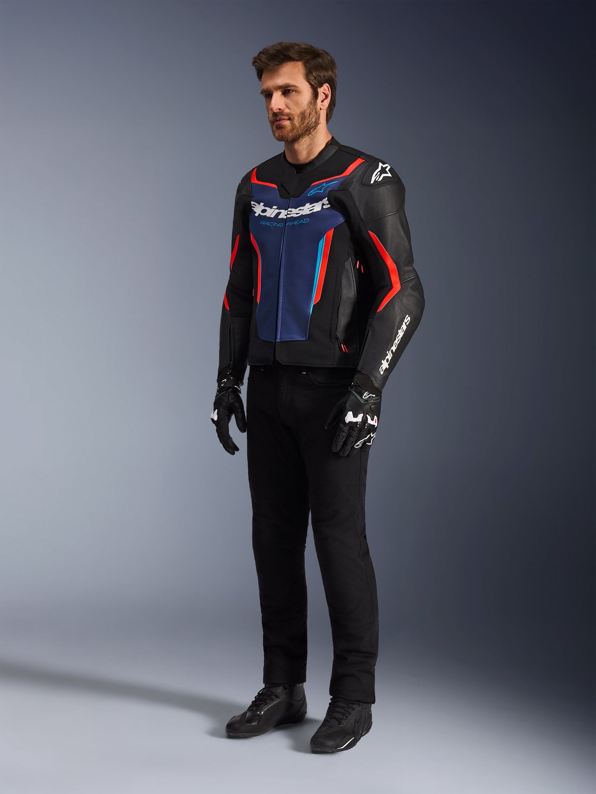 Veste En Cuir GP Force V2