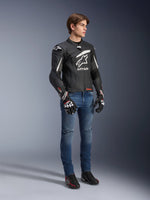 Veste En Cuir GP Plus R V4 Rideknit