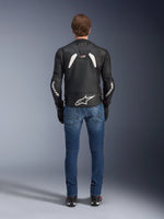 Veste En Cuir GP Plus R V4 Rideknit