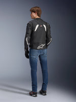 Veste En Cuir GP Plus R V4 Rideknit