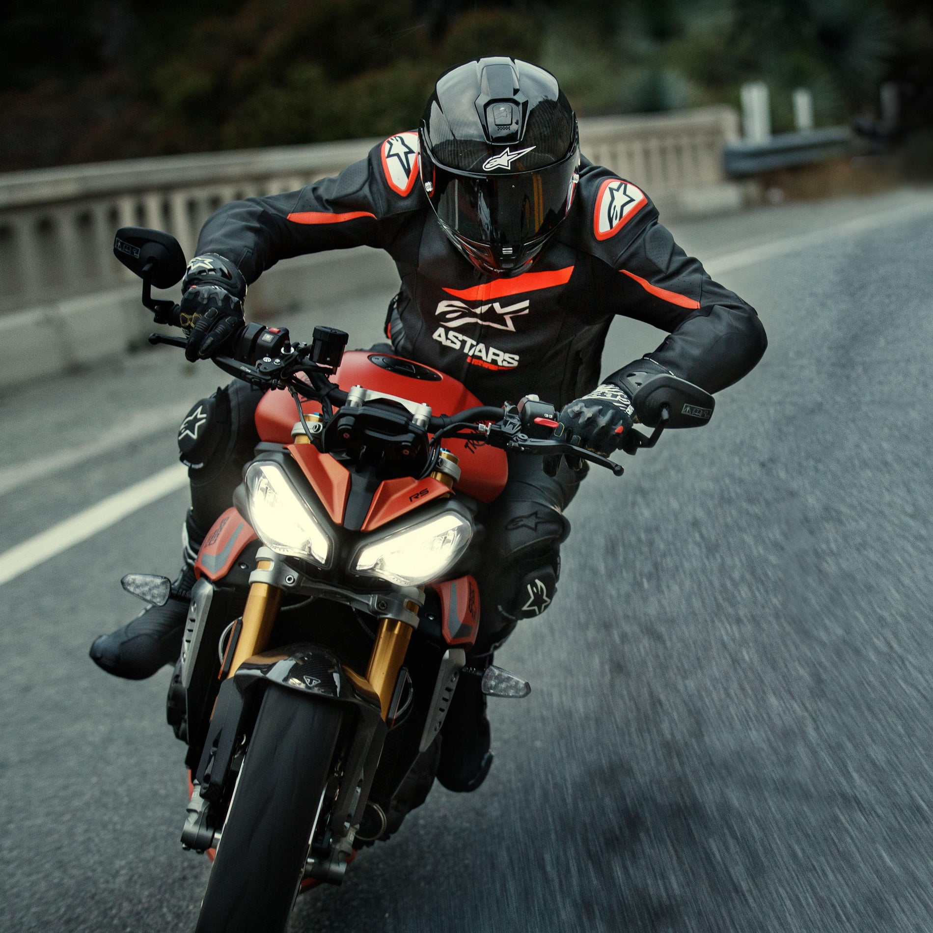 Veste En Cuir GP Plus R V4 Rideknit