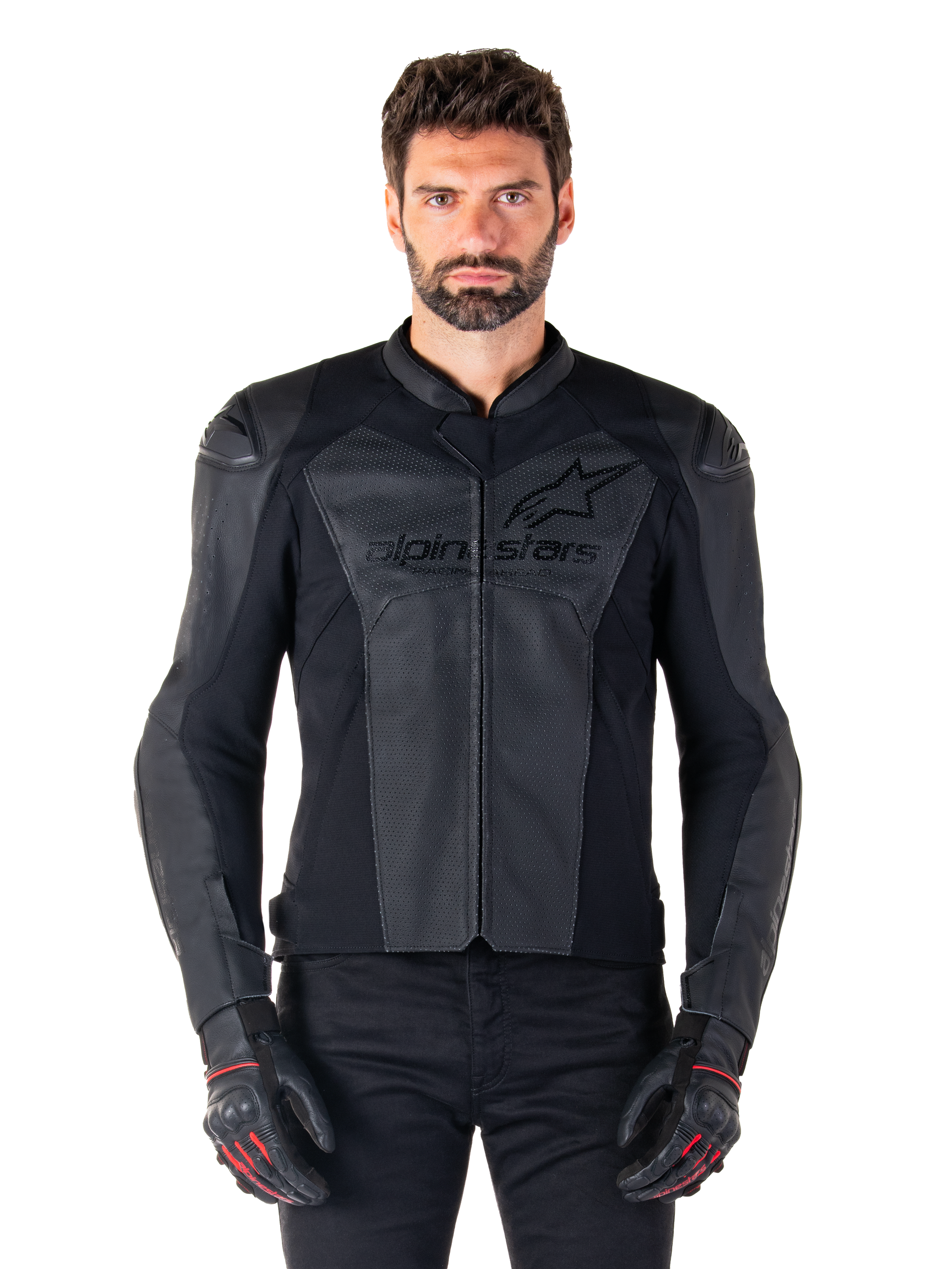 Veste En Cuir Faster V3 Airflow
