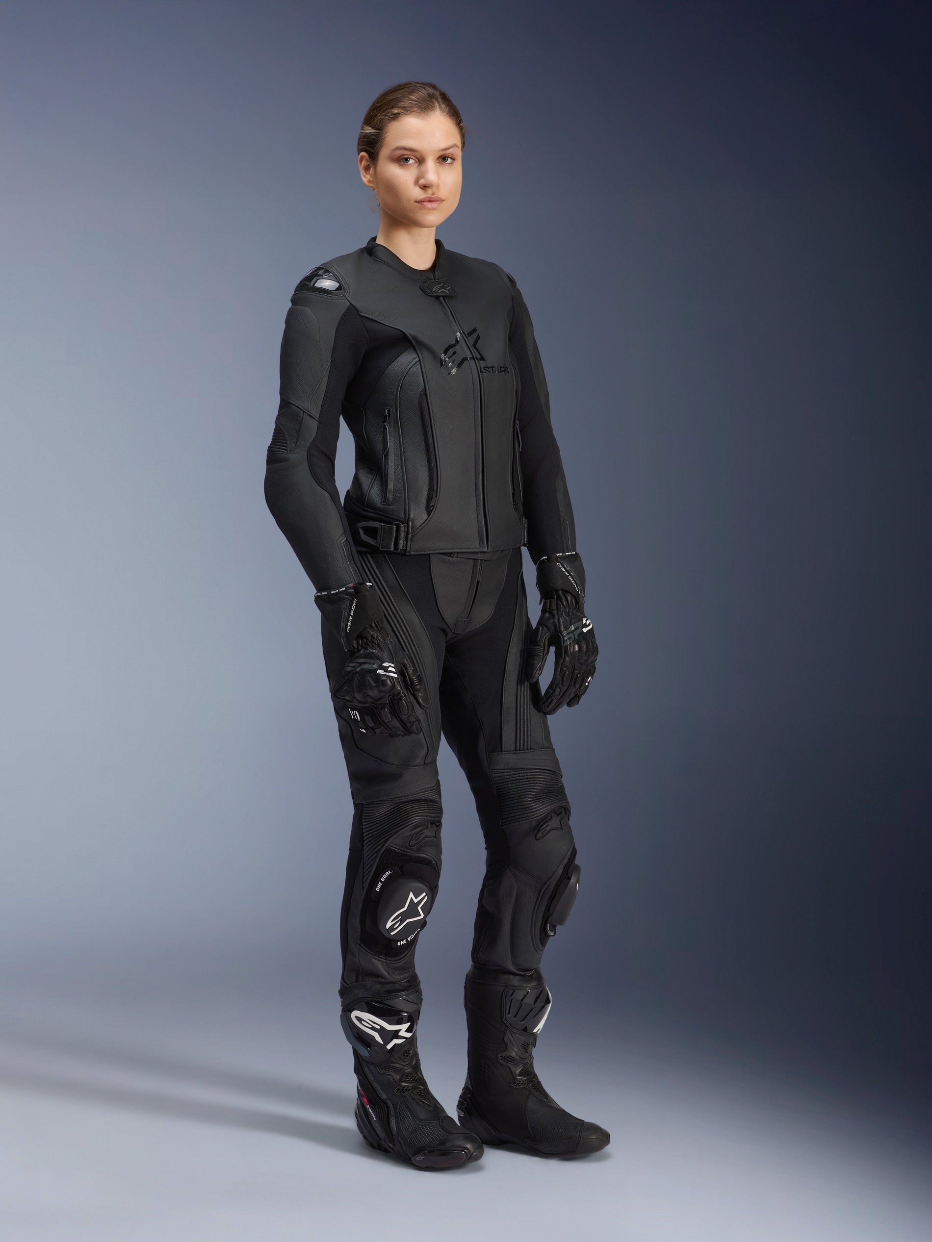 Veste En Cuir Stella GP Plus V4