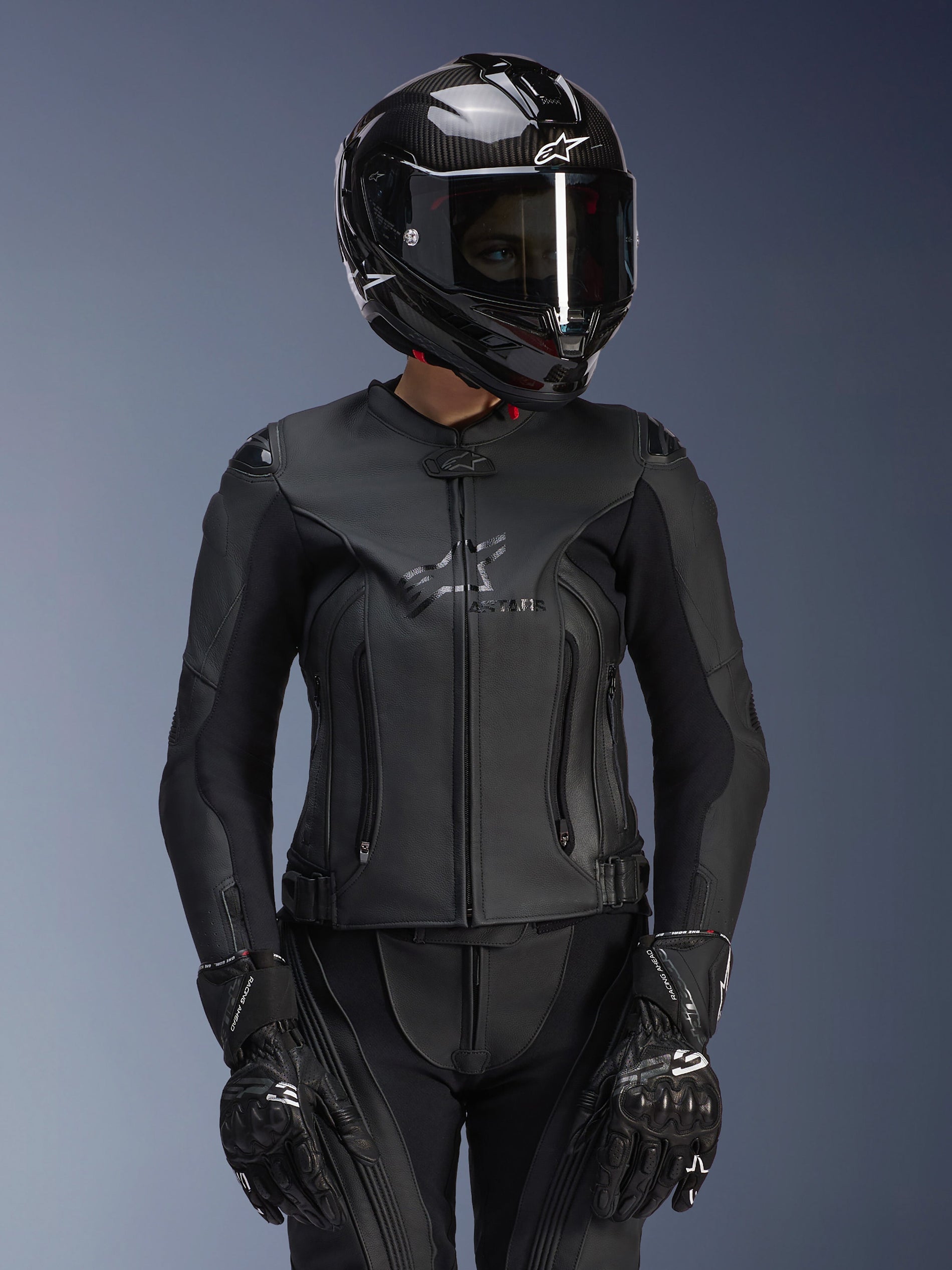 Veste En Cuir Stella GP Plus V4
