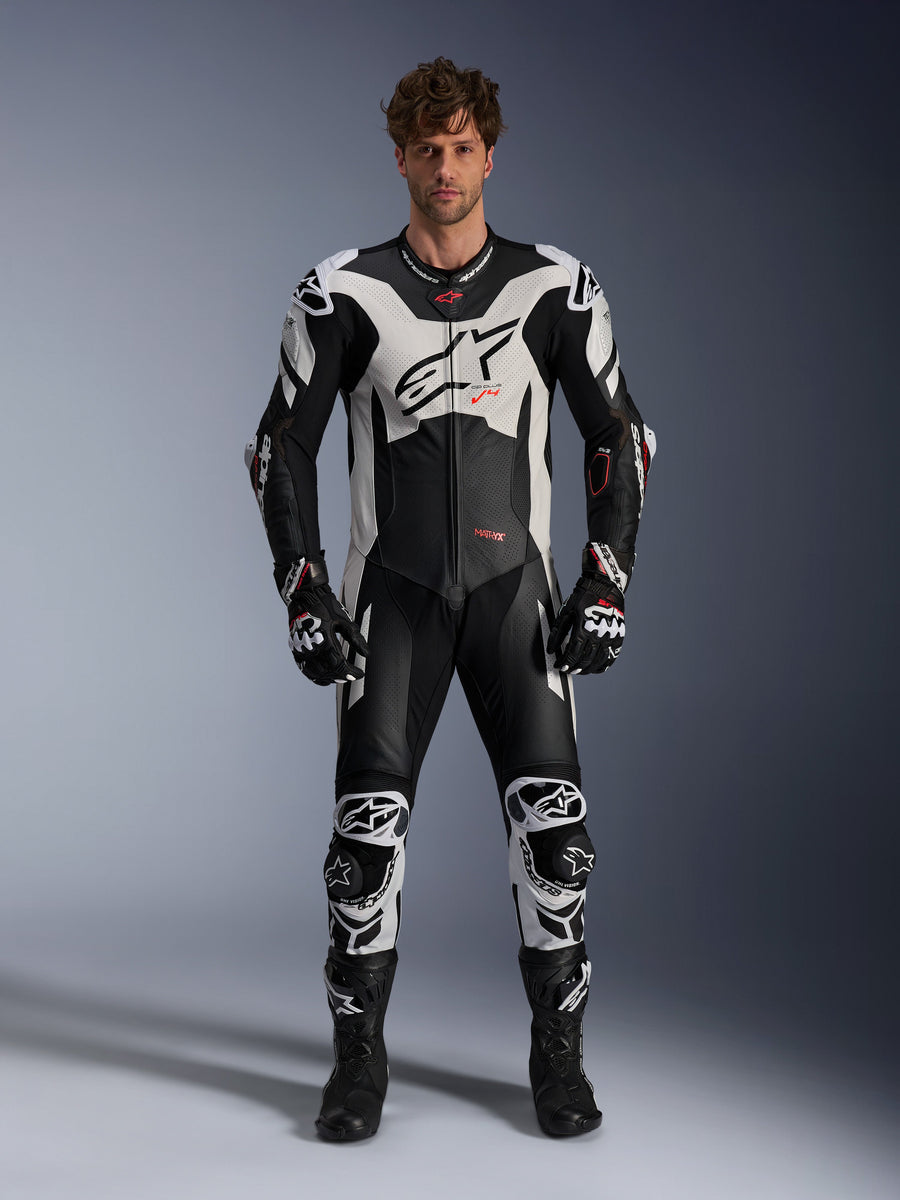 Combinaison En Cuir GP Plus V4 Sprint 1 Pièce