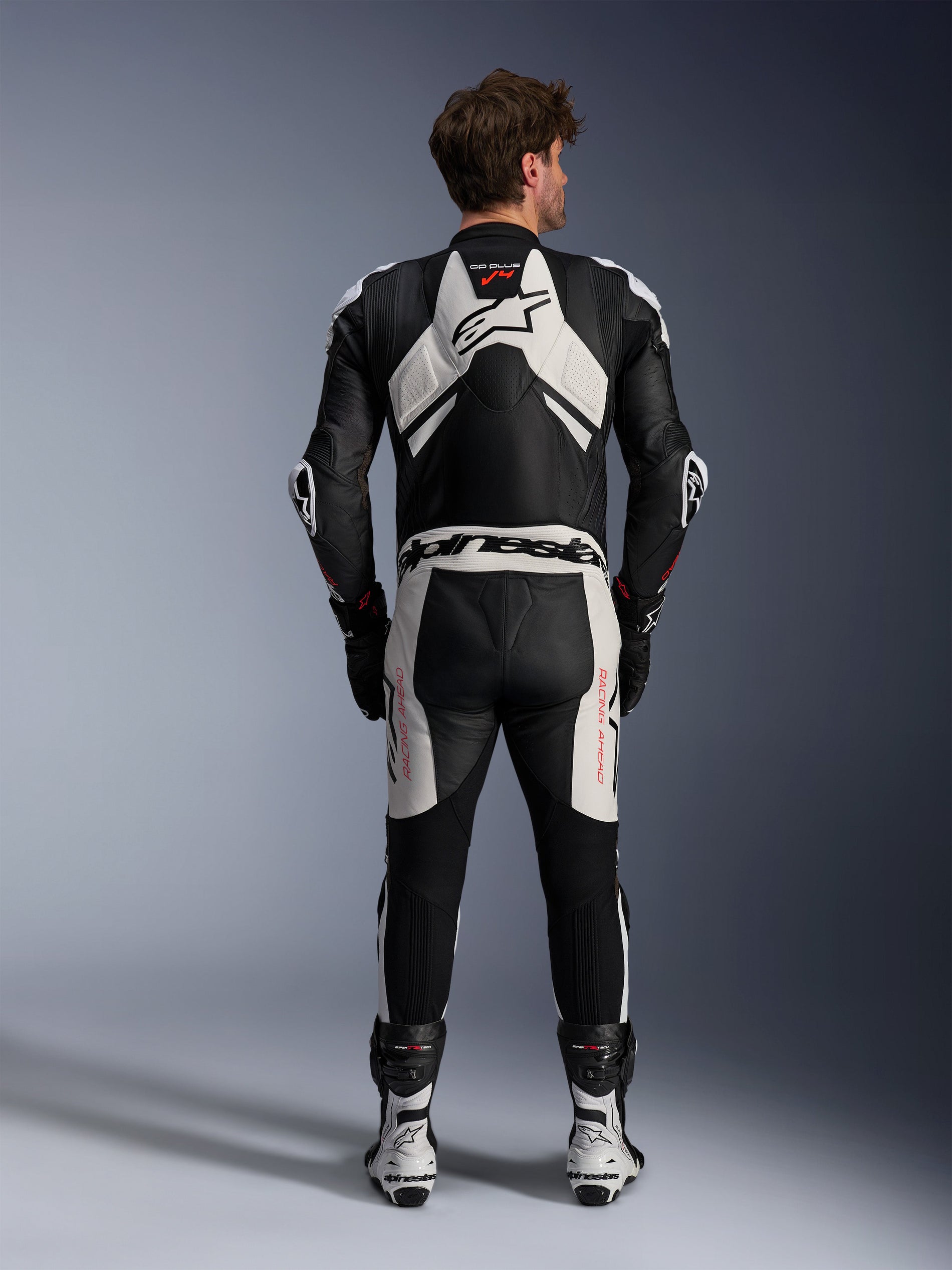 Combinaison En Cuir GP Plus V4 Sprint 1 Pièce