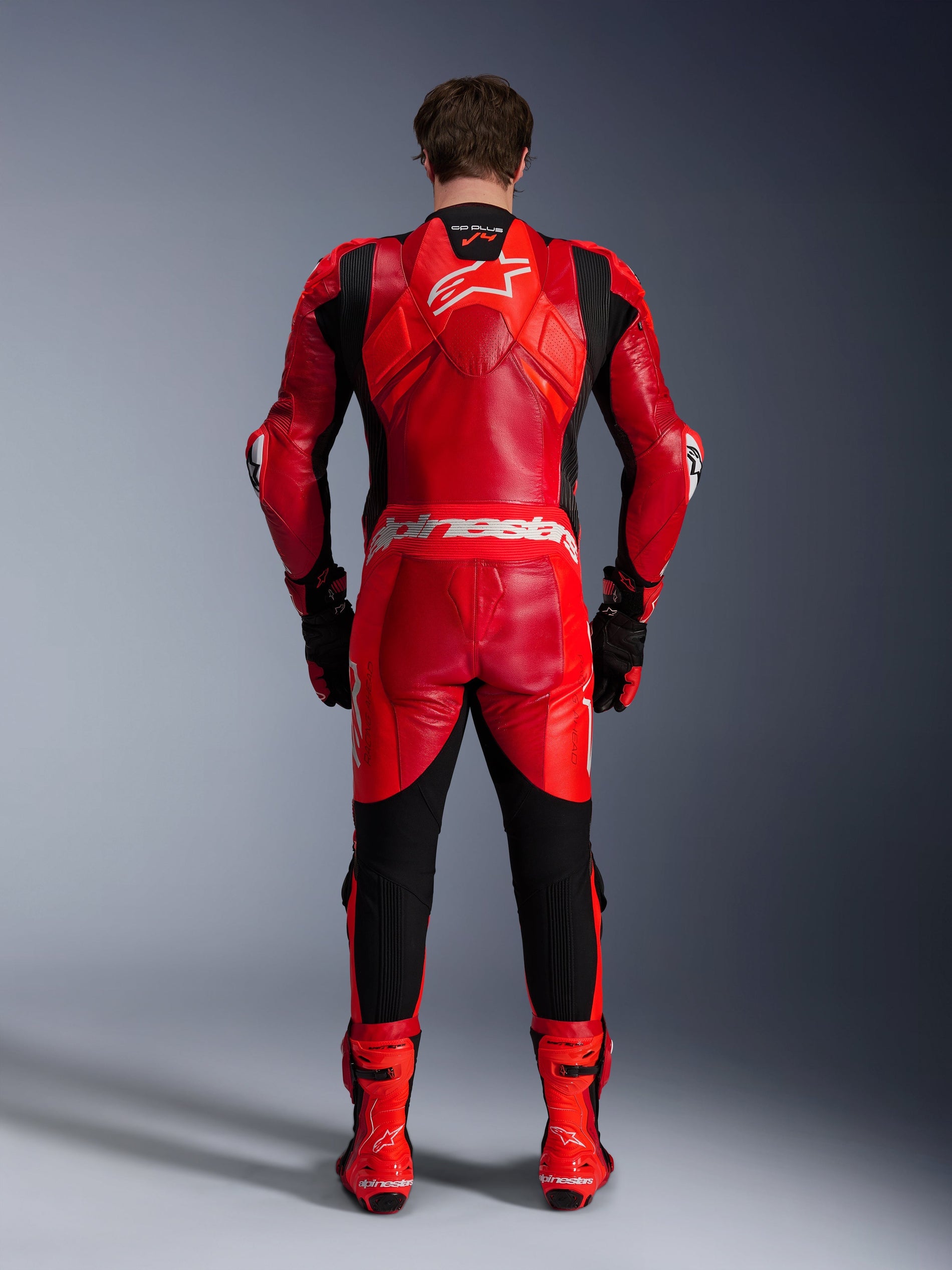 Combinaison En Cuir GP Plus V4 Sprint 1 Pièce