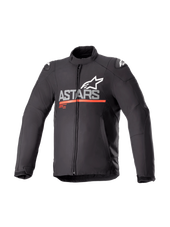 Noir Gris foncé Rouge vif