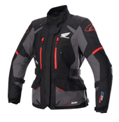 Noir Gris goudron Rouge vif