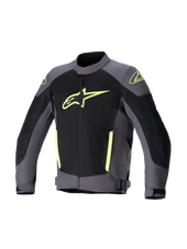 Goudron Gris Noir Jaune Fluo