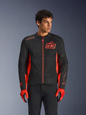 Red Fluo Bright Red Black