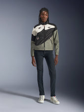 Black Fur Gray Off White Pink
