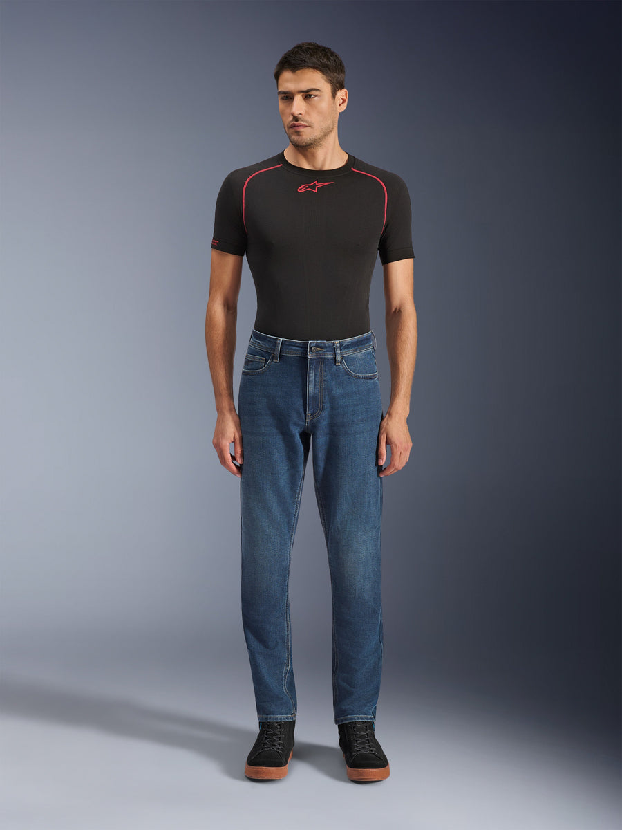 Pantalon En Denim Flex-AST 5 - Court