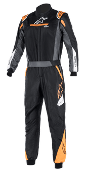 Noir Anthracite Orange Fluo