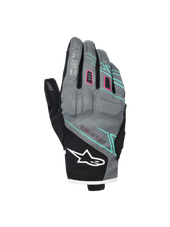 Fur Gray Black Pink Fluo