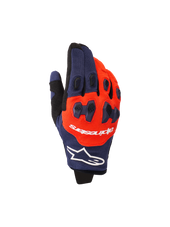 Navy Hot Orange White