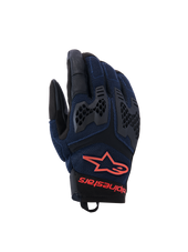 Deep Blue Red Fluo Asphalt