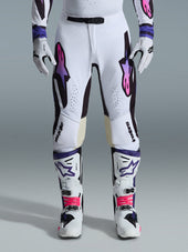 White Purple Black