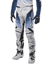 White Dark Navy Light Blue
