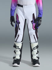 White Purple Black