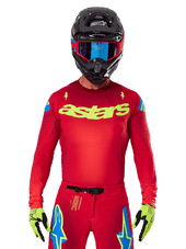 Rouge vif Jaune fluo