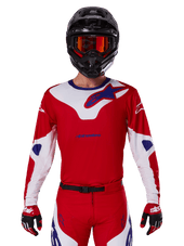 Rouge vif Blanc