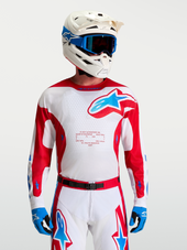 White Fire Red Ucla Blue