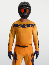 Orange Gold Deep Blue