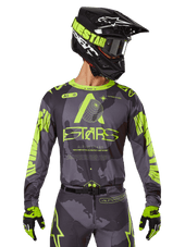 Camo foncé Jaune fluo
