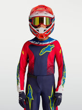 Blue Navy Fire Red White