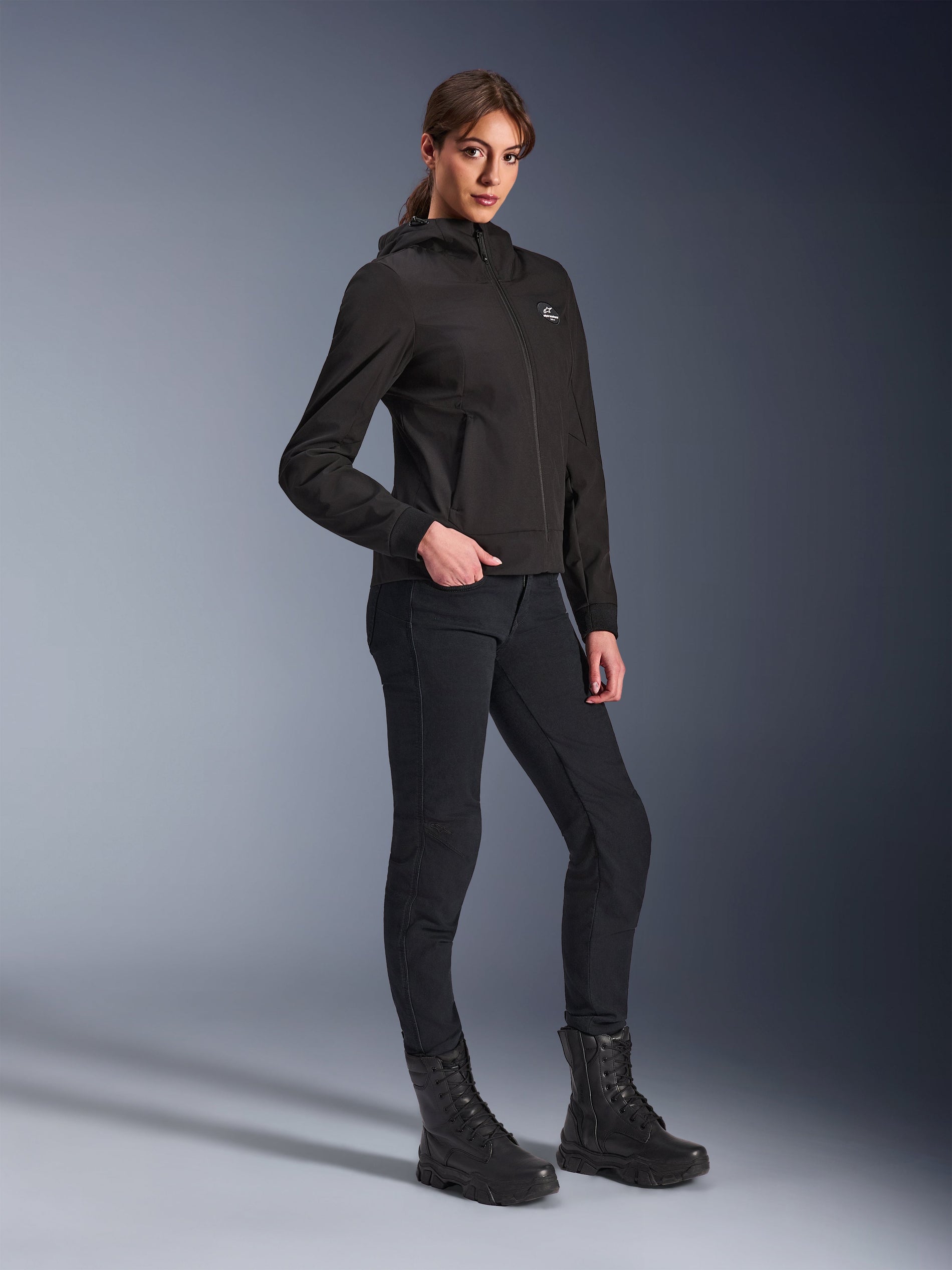 Sweat À Capuche Technique Stella Radium Femme